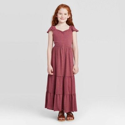 Girls' Knit Maxi Dress - art class™ | Target