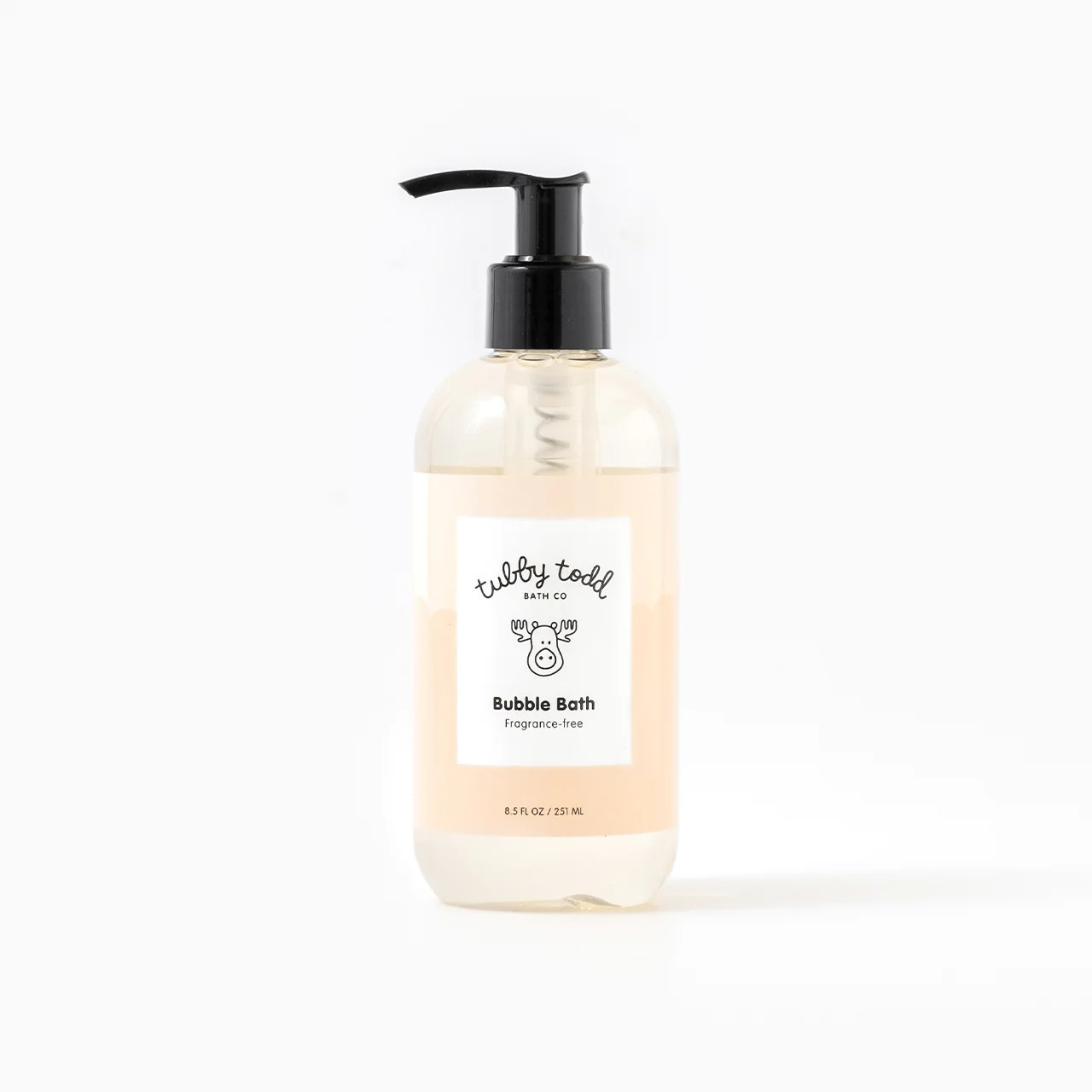 Bubble Bath - Fragrance-free / 8.5 oz | Tubby Todd Bath Co.