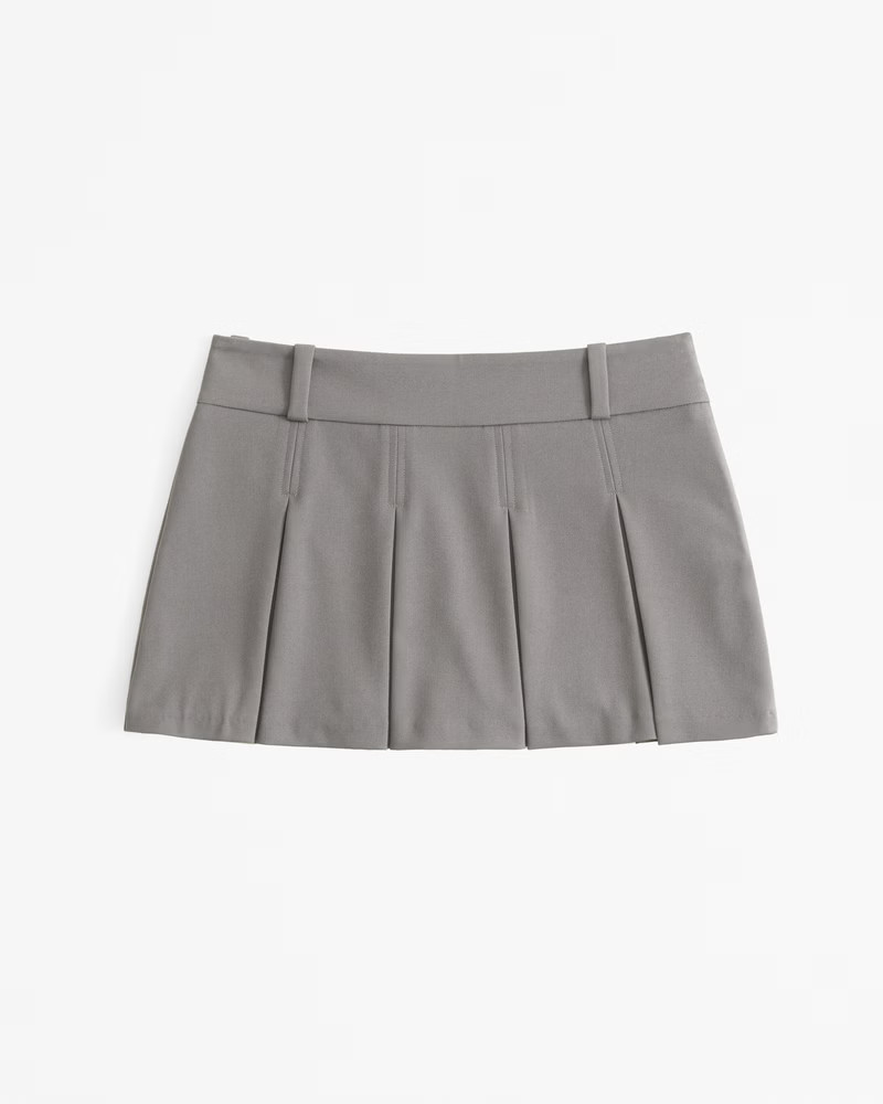 Women's Mid Rise Pleated Mini Skort | Women's New Arrivals | Abercrombie.com | Abercrombie & Fitch (US)