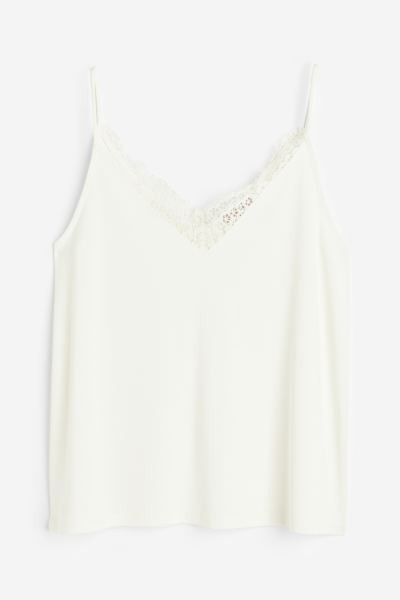 Lace-trimmed Camisole Top | H&M (US + CA)