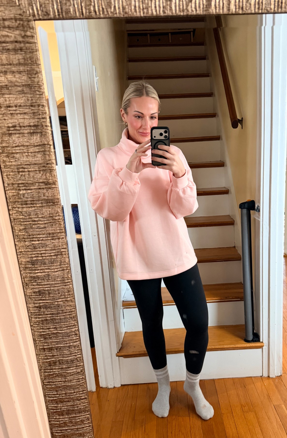 Absolutely LOVING this new tunic - the material is unreal! And the color is perfect for Spring🌸May need to grab the navy next!

#LTKValentine #LTKootd
