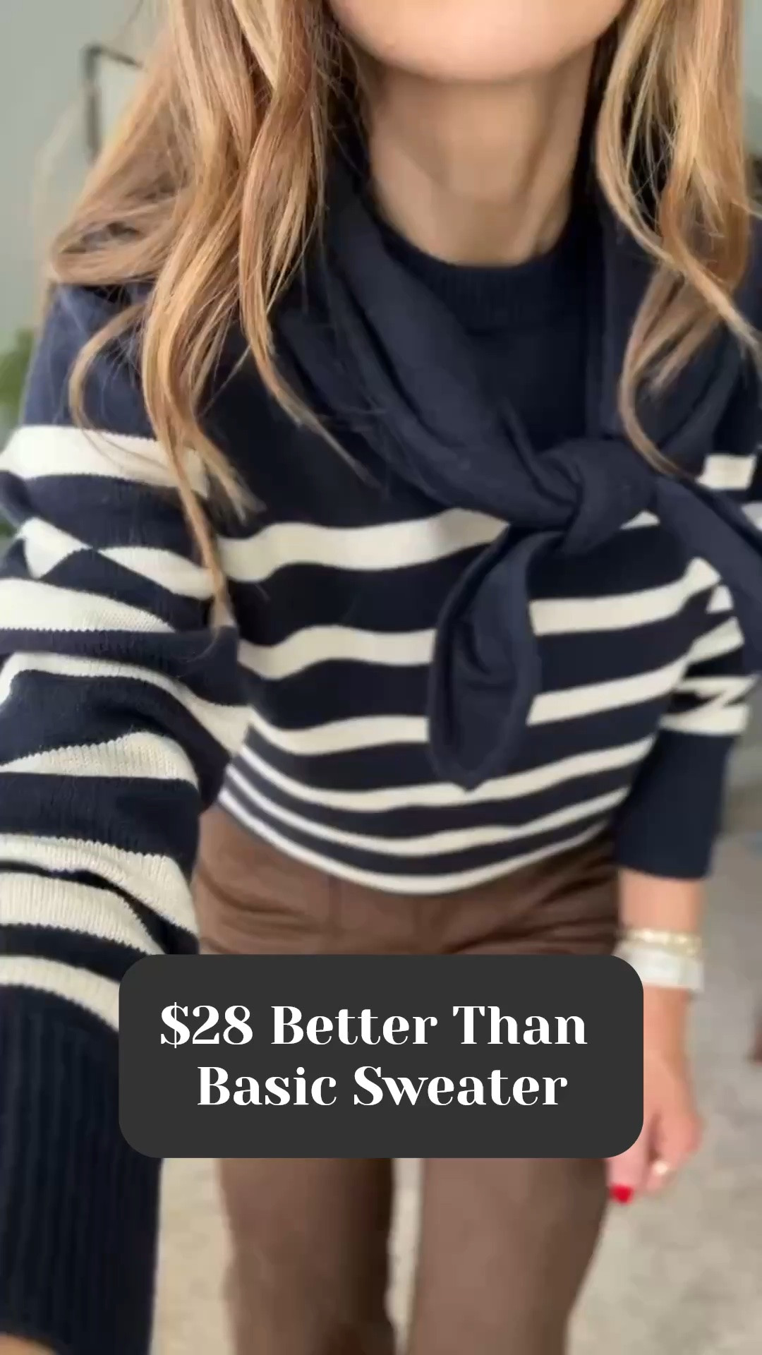 @Walmart sweater with the cutest detail!  Comes in 4 colors, wearing a small!

#LTKgrwm