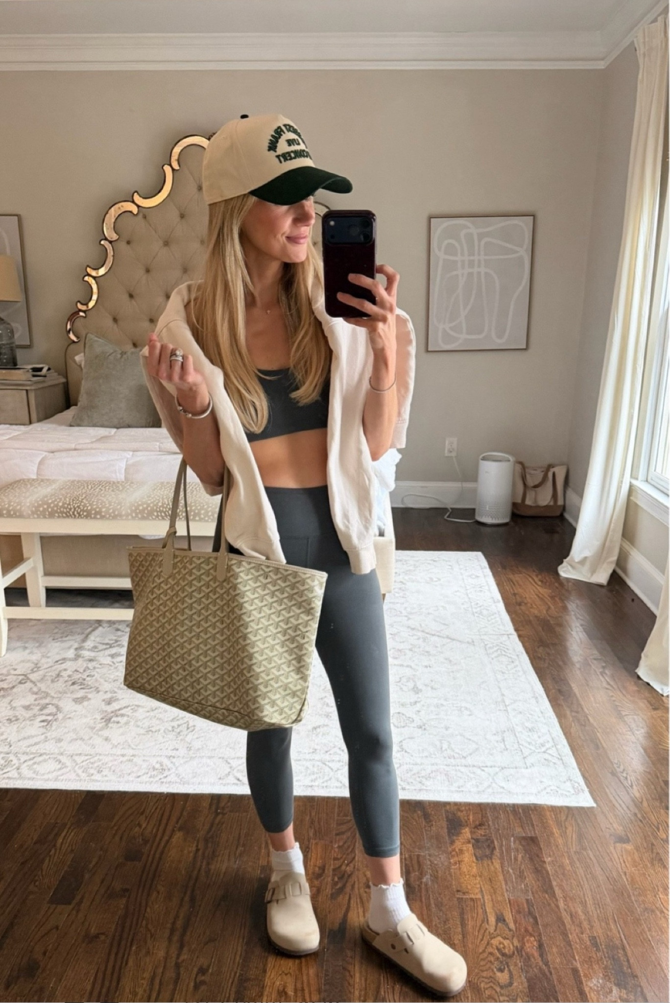 This adorable workout set stretchy, soft, and comfortable! These are the high waisted midi leggings I love the length on this! Would definitely size up this brand runs small!

Workout Set, Leggings, Sports Bra

#LTKfitnessgoals #LTKActive #LTKootd