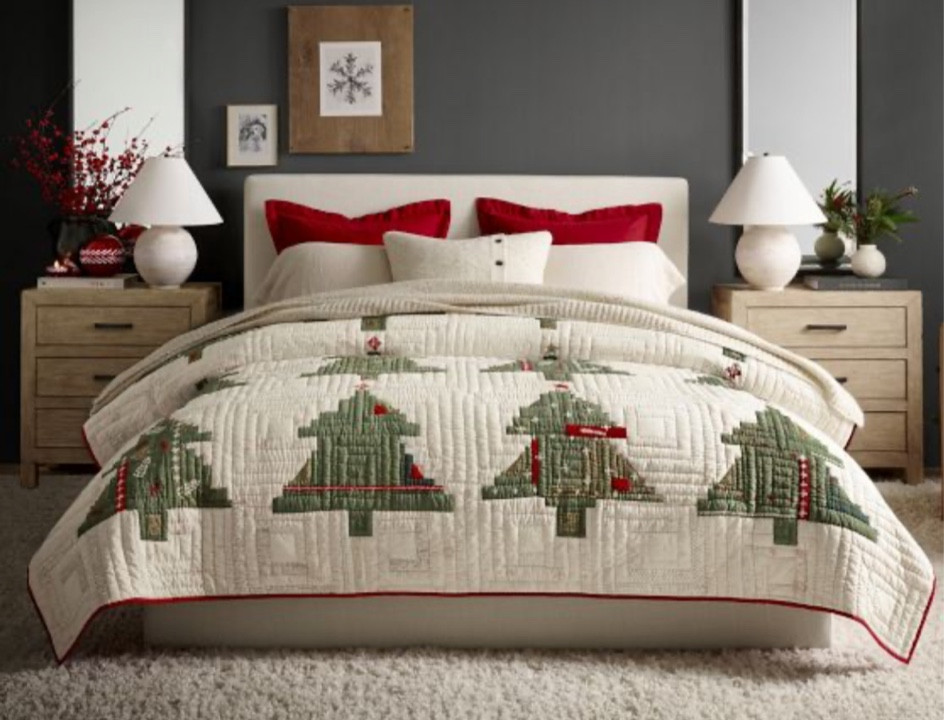 Pottery Barn Christmas bedding 🎄 guest room bedding, king bedding, queen bedding, bedroom, holiday decor

#LTKHoliday #LTKhome #LTKSeasonal
