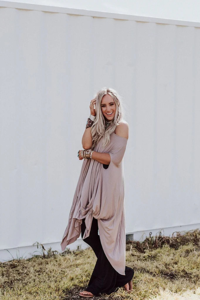 The Wren Tunic - Mocha | Three Bird Nest