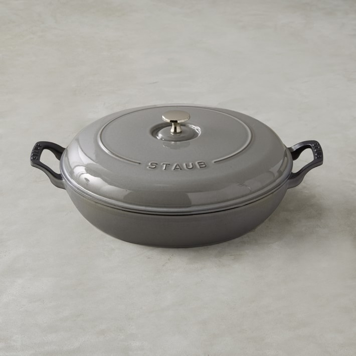 Staub Enameled Cast Iron Braiser, 3 1/2-Qt. | Williams-Sonoma