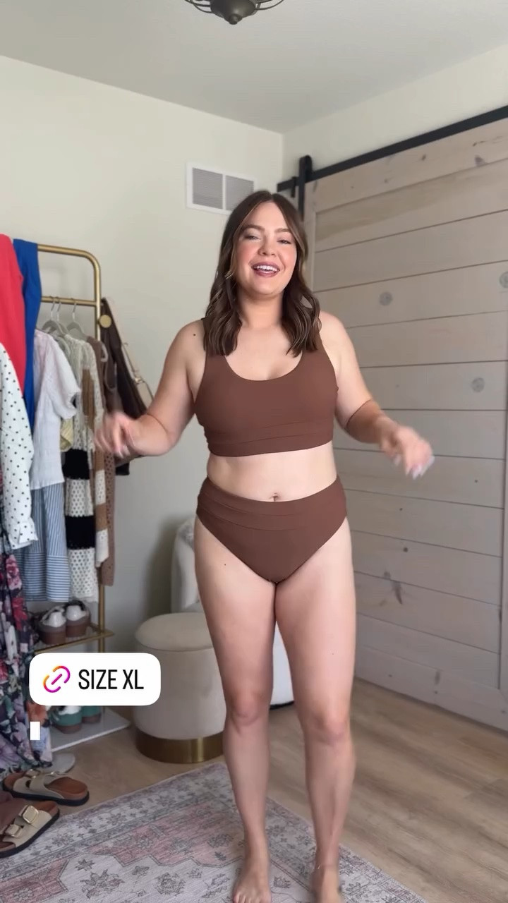 Two piece matching set in size XL

#LTKSwim #LTKMidsize #LTKSeasonal