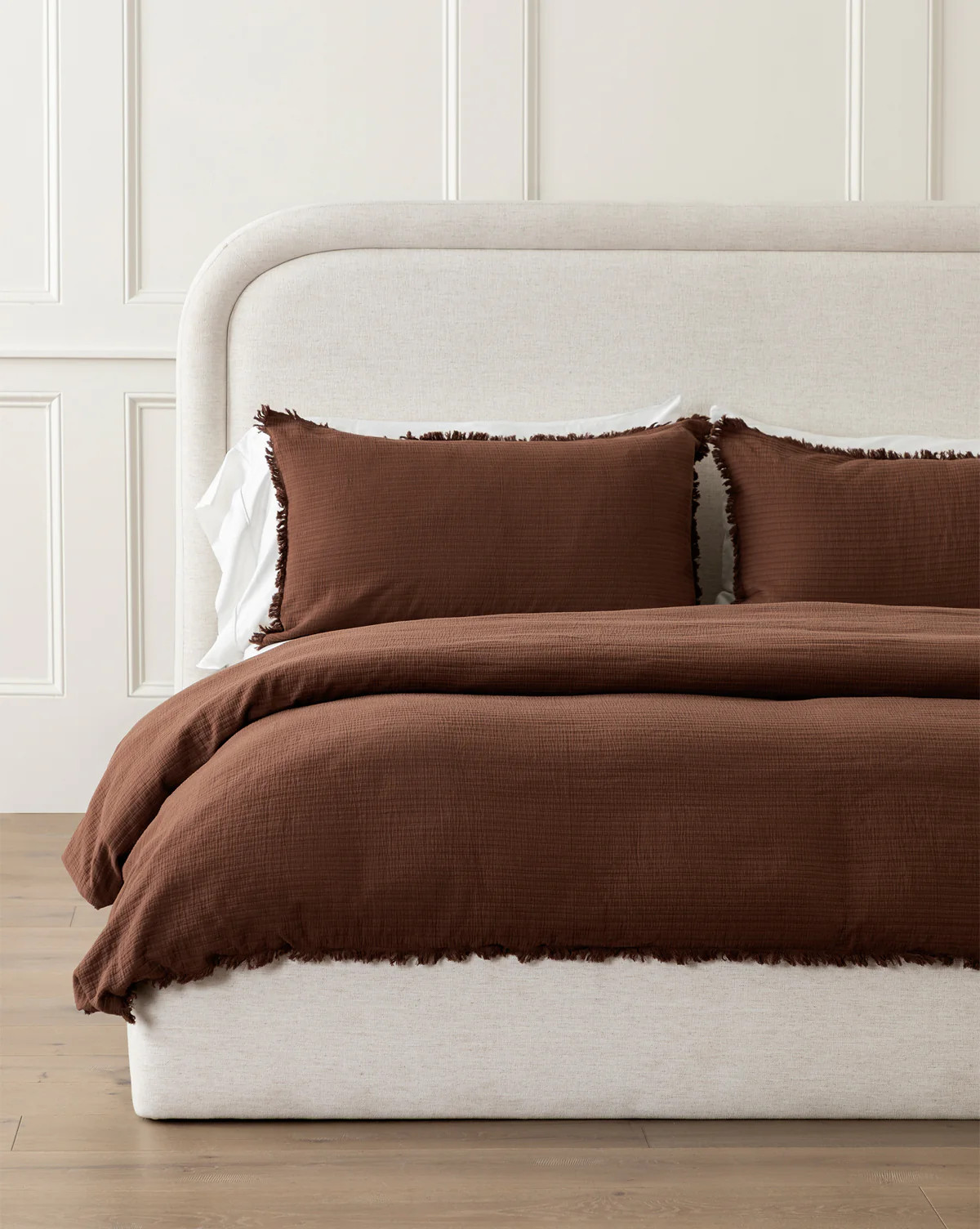 Hendricks Chocolate Cotton Duvet Cover | McGee & Co. (US)