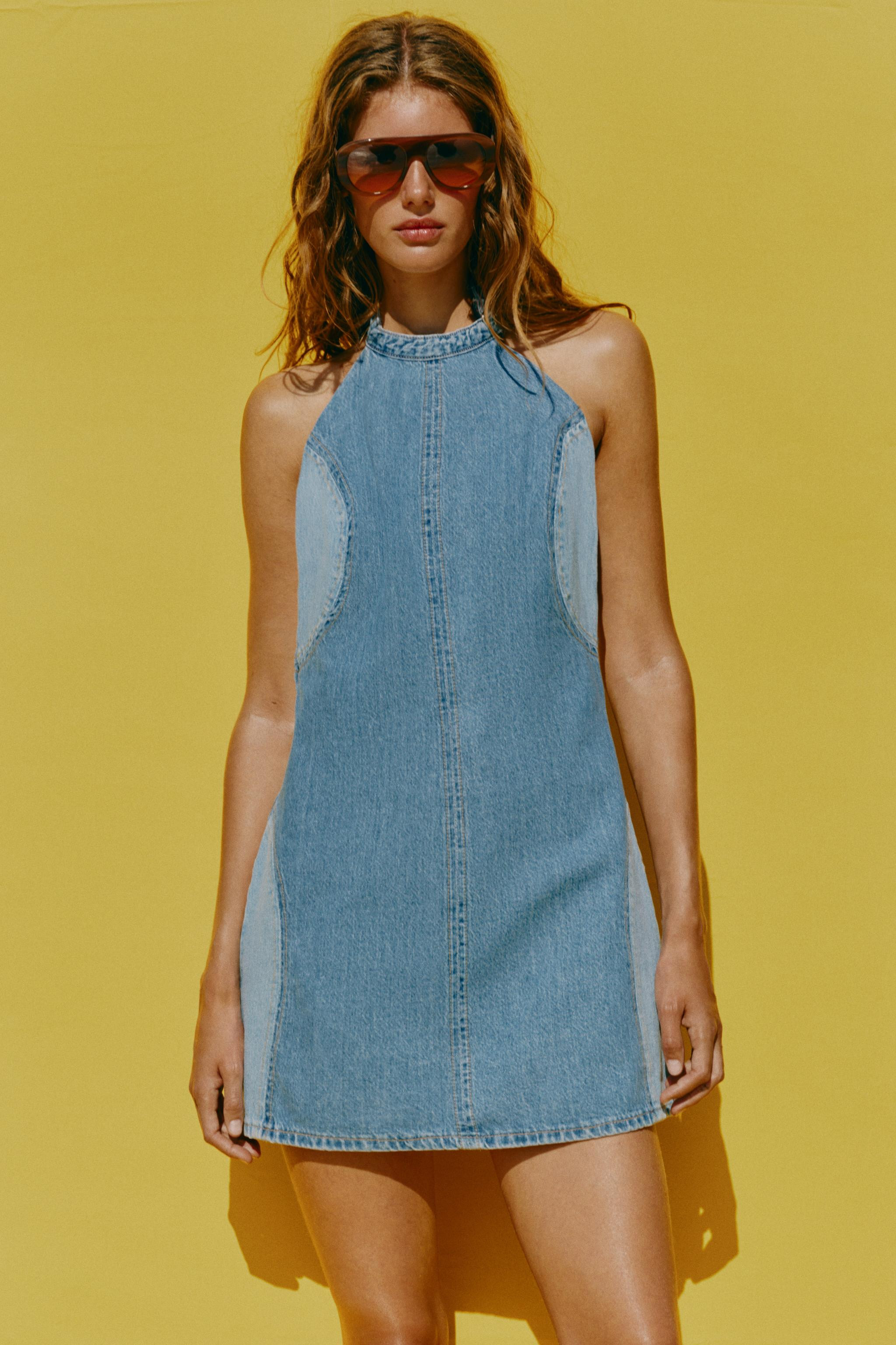 Z1975 OPEN-BACK MINI DRESS | Zara US