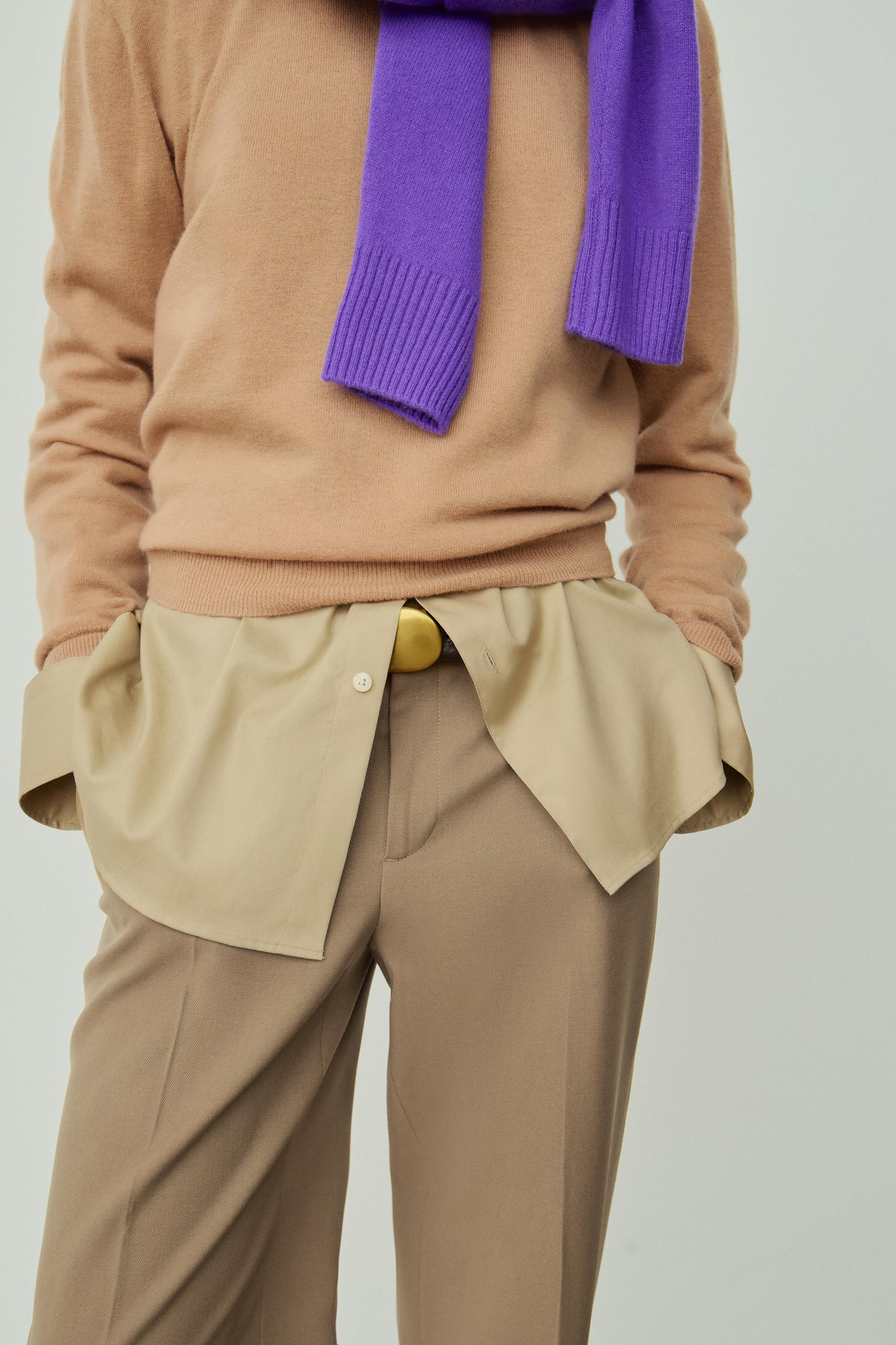 100% EXTRA-SOFT WOOL JUMPER | Zara US