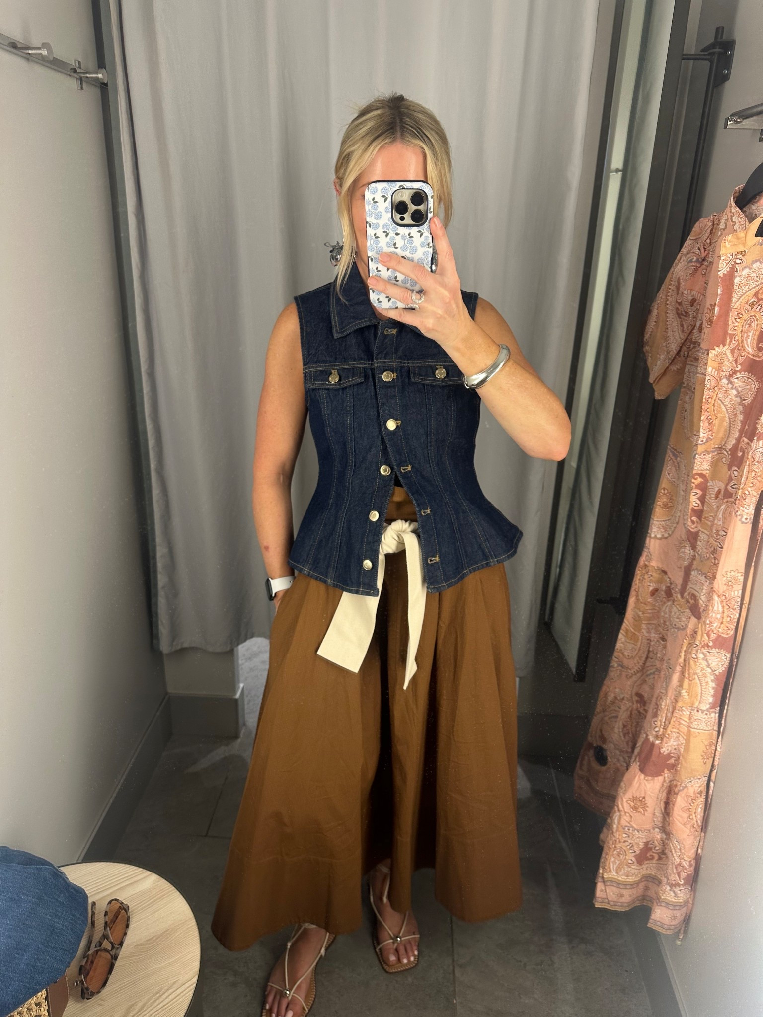 You didn’t think I wasn’t going to pop into the H&M across the street from our hotel in Scottsdale did you?! Grabbed this cute denim vest to pair with basically everything 
b/c…..if it’s denim, I buy it! Wearing a small. 

#LTKootd #LTKTravel #LTKWorkwear