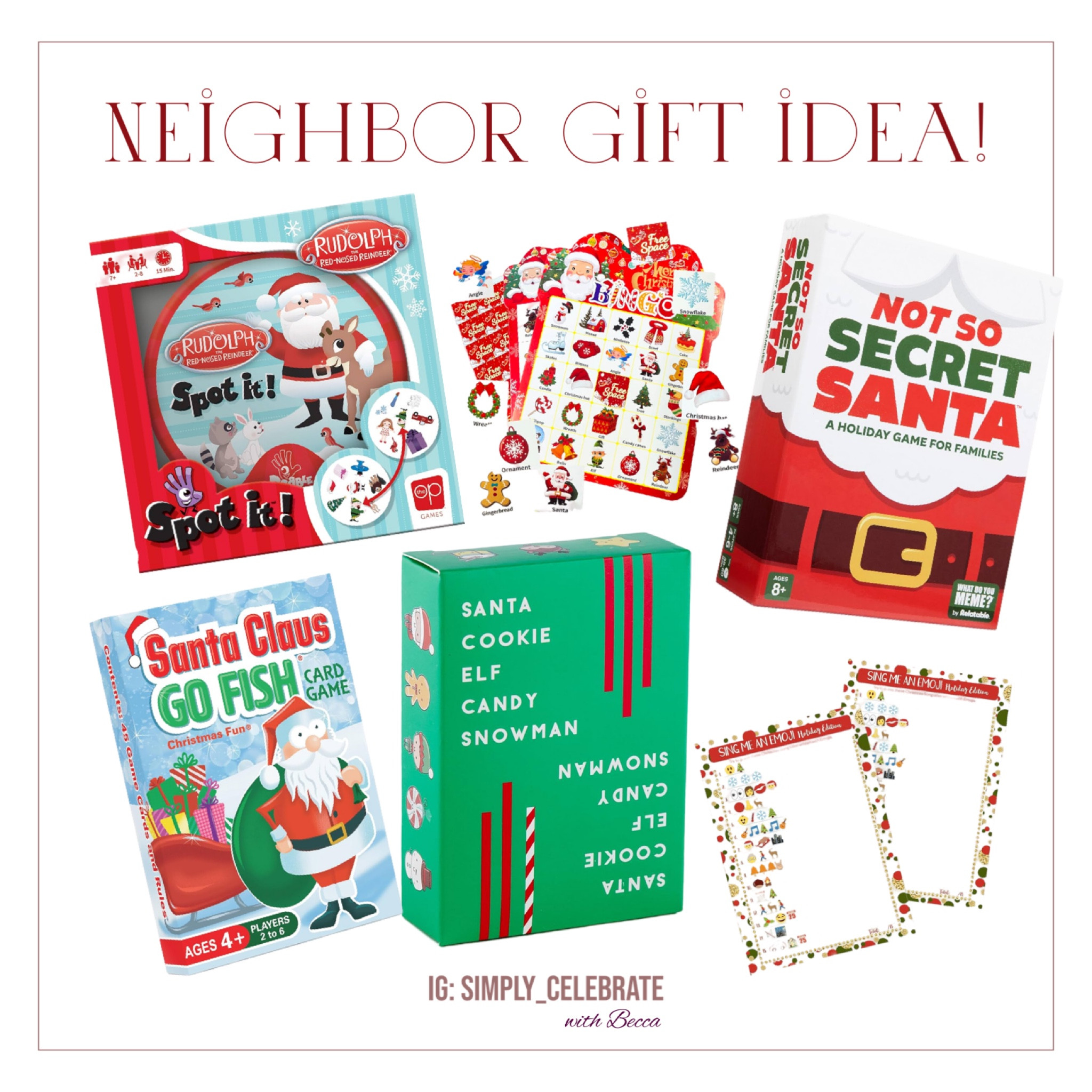 REINDEER GAMES! 

neighbor or coworker gift ideas 🎁
Affordable and easy to give for holiday fun!

See my other posts for more last-minute gift ideas! 

#LTKSeasonal