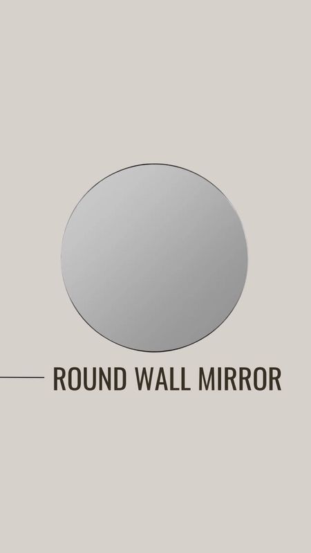 Round Wall Mirror #roundmirror #wallmirror #mirror #interiordesign #interiordecor #homedecor #homedesign #homedecorfinds #moodboard 

#LTKhome #LTKstyletip