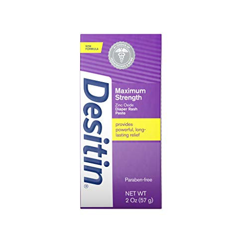 Desitin Maximum Strength Baby Diaper Rash Cream with 40% Zinc Oxide, Travel Size 2 Ounce | Amazon (US)