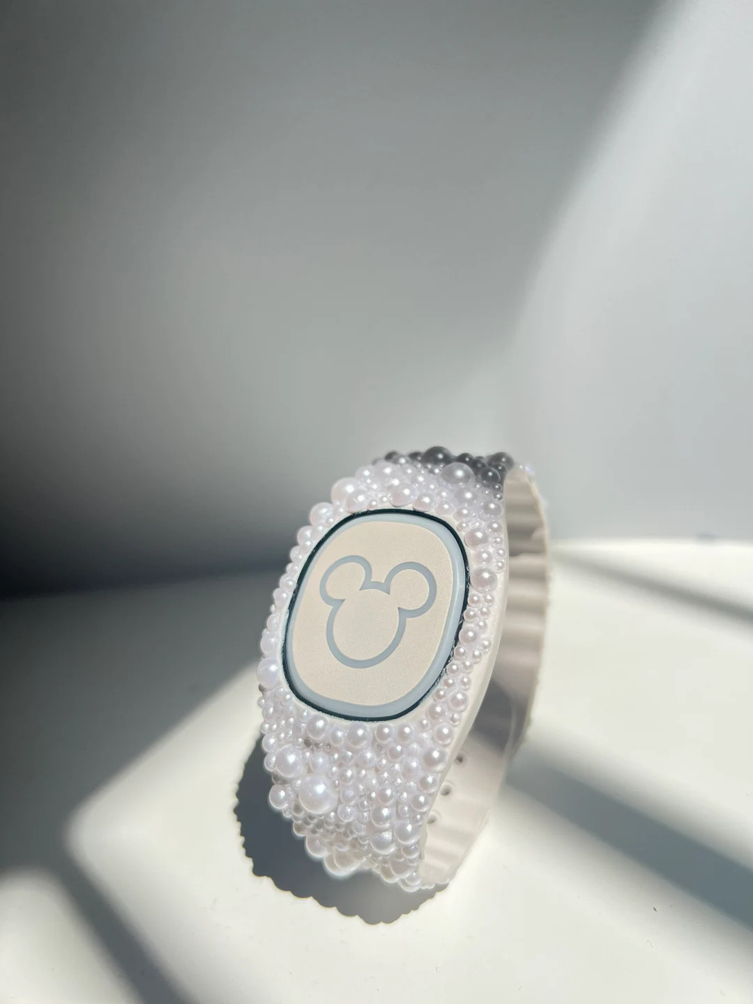 Magicband+ bedazzled, pearl, custom made magicband+, sparkle magicband, DIsney magicband (magic b... | Etsy (US)