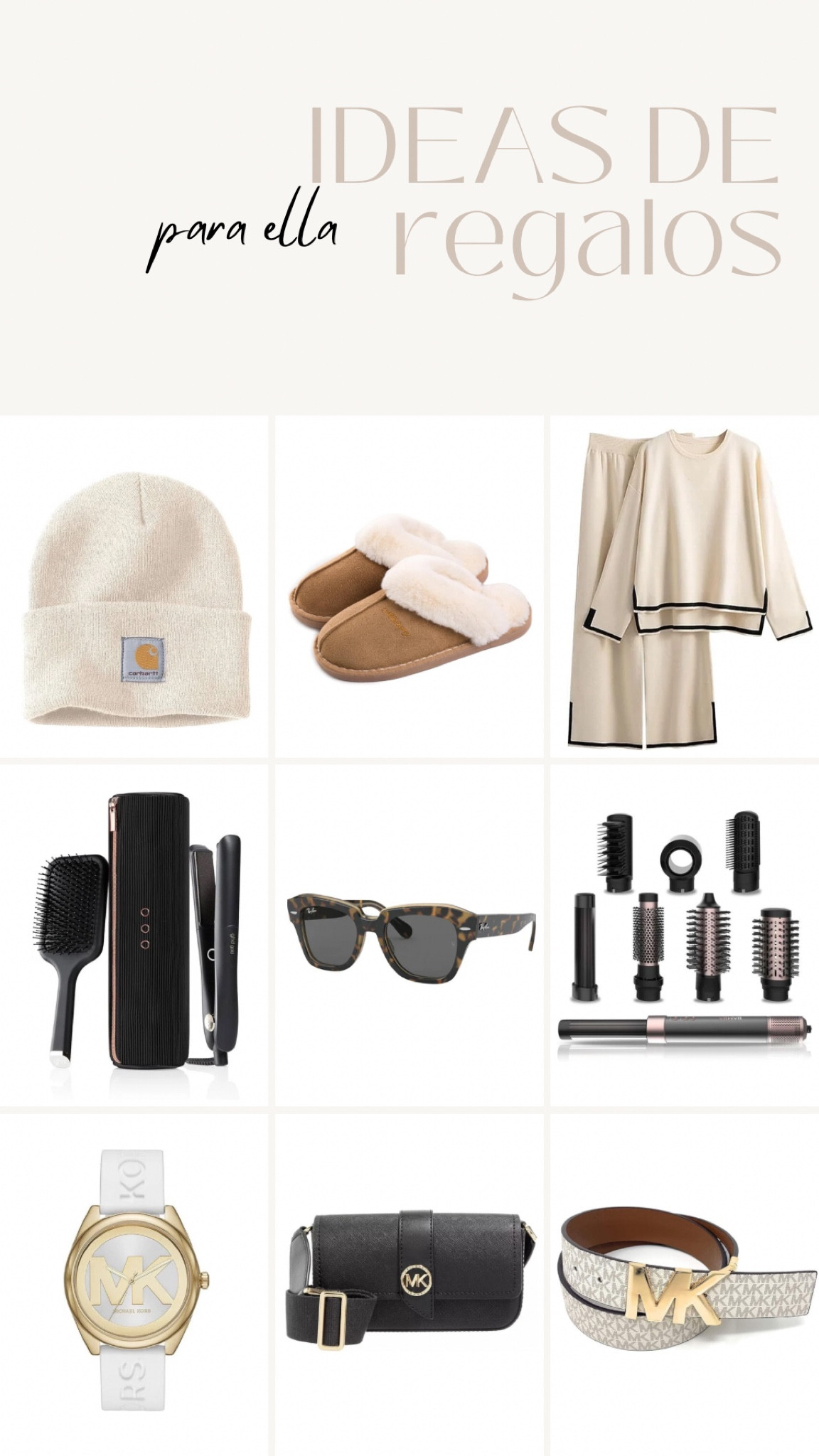 Ideas de regalo para ella 

#LTKeurope #LTKGiftGuide #LTKstyletip