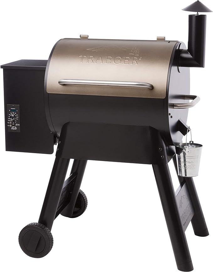 Traeger Grills Pro Series 22 Electric Wood Pellet Grill and Smoker, Bronze | Amazon (CA)