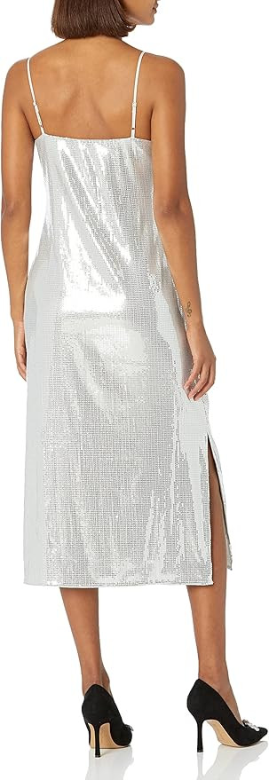The Drop Women's Zayne Holiday Shine Slip Dress | Amazon (US)