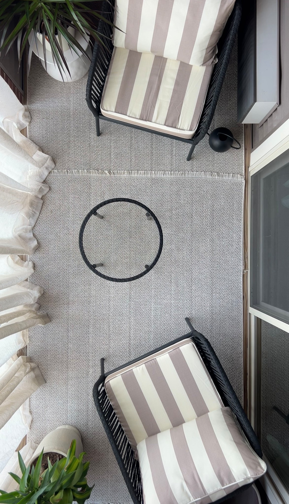 A little refresh goes a long way! These striped cushions gave my patio the perfect summer glow-up! ☀️ 

#LTKHome #LTKSeasonal #LTKFindsUnder100