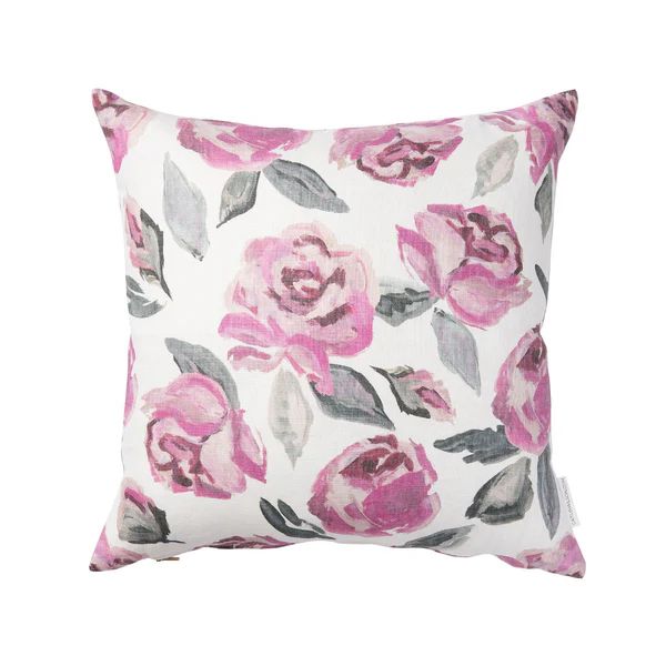 Garden Rose Pillow | Caitlin Wilson Design