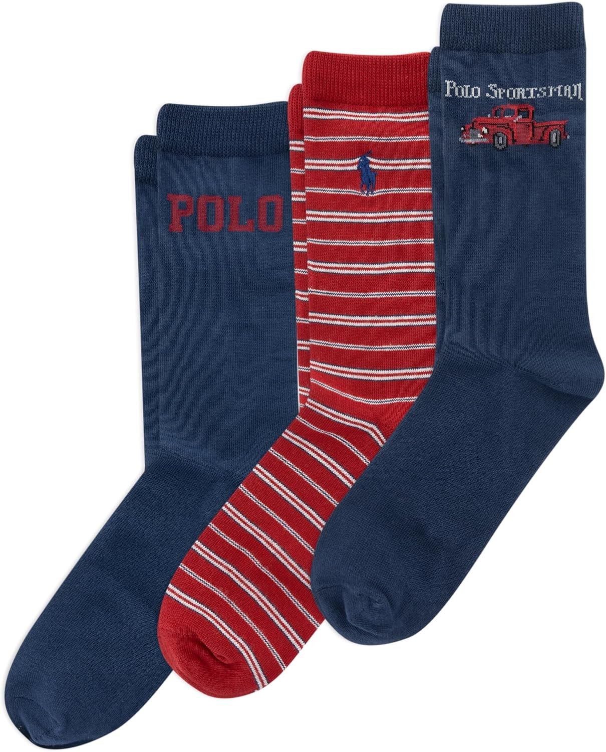 POLO RALPH LAUREN unisex-baby Nautical 3pk | Amazon (US)