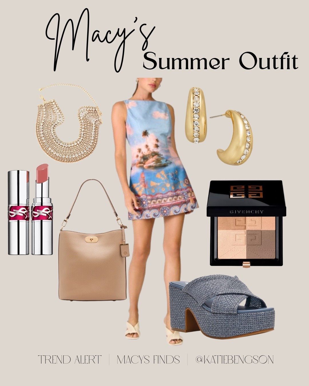 @Macys summer outfit Inspo! 

Vacation outfit, summer dress, date night outfit, platform sandals, on sale

#LTKootd #LTKSaleAlert #LTKSeasonal