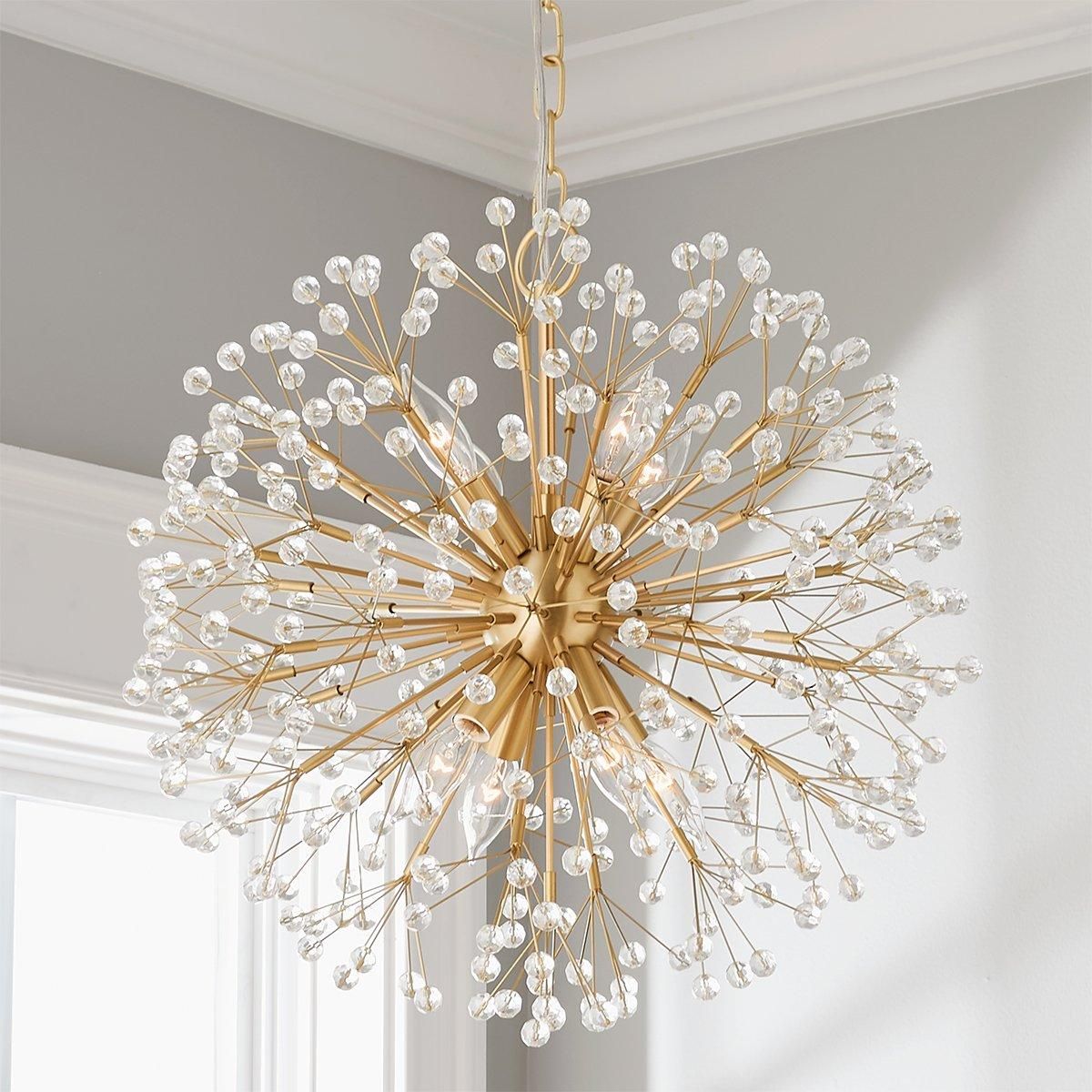 Crystal Dandelion Chandelier - Small | Shades of Light