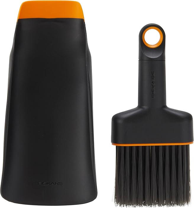 Fiskars Planting Soil Scoop & Brush Set, Dual-Sided Tool for Indoor Digging & Cleanup, Narrow Rig... | Amazon (US)