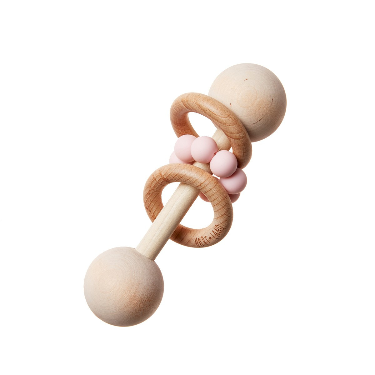 HART + LAND Silicone Dumbbell Rattle | The Tot