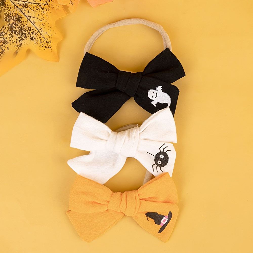 Halloween Hair Bow Set Girls Cute Cartoon Spider Wizard Hat - Temu | Temu Affiliate Program