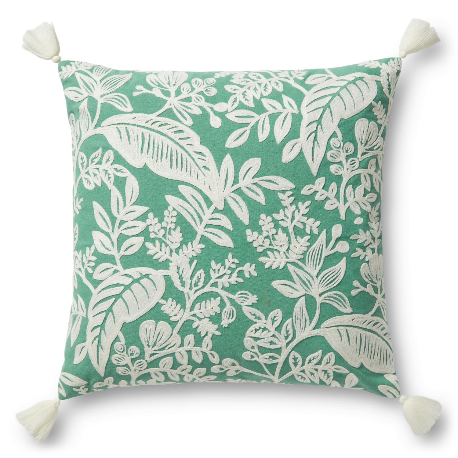 Sage & White Pillow | Burke Decor