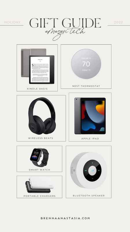 Amazon tech gifts, Amazon gift guide, tech gift ideas, holiday gift guide, headphones, kindle, tech gifts for him, electronic gifts 

#LTKHoliday