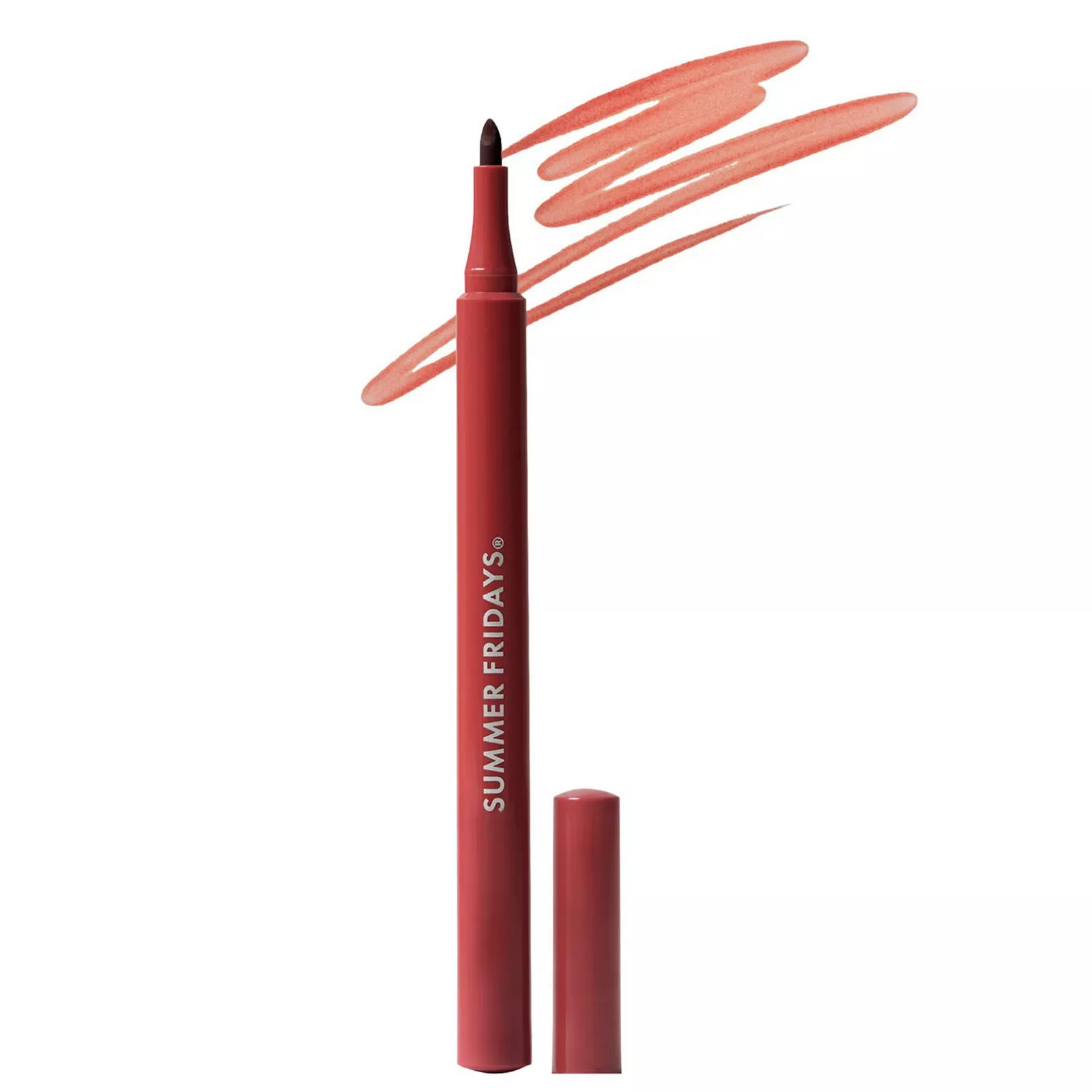 Summer Fridays Flushed Lip Stain 12HR Transfer-Proof Lip Tint, Size: 0.4 FL Oz, Brown | Kohl's
