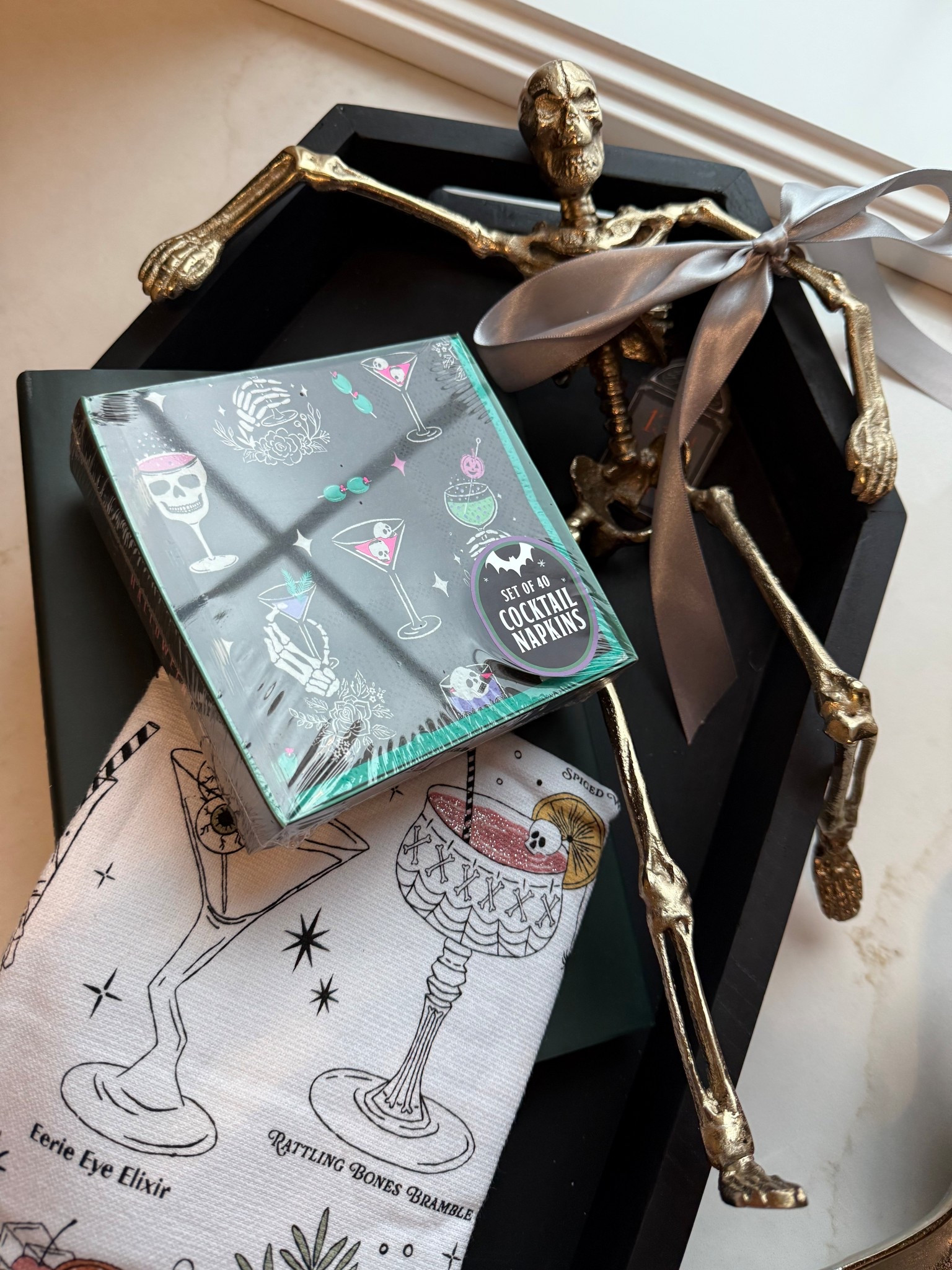 Halloween spooky hosting decor and serve-ware! Halloween hostess gift! Skeleton, ghost spooky cocktails! 

#LTKFindsUnder50 #LTKSeasonal #LTKParties