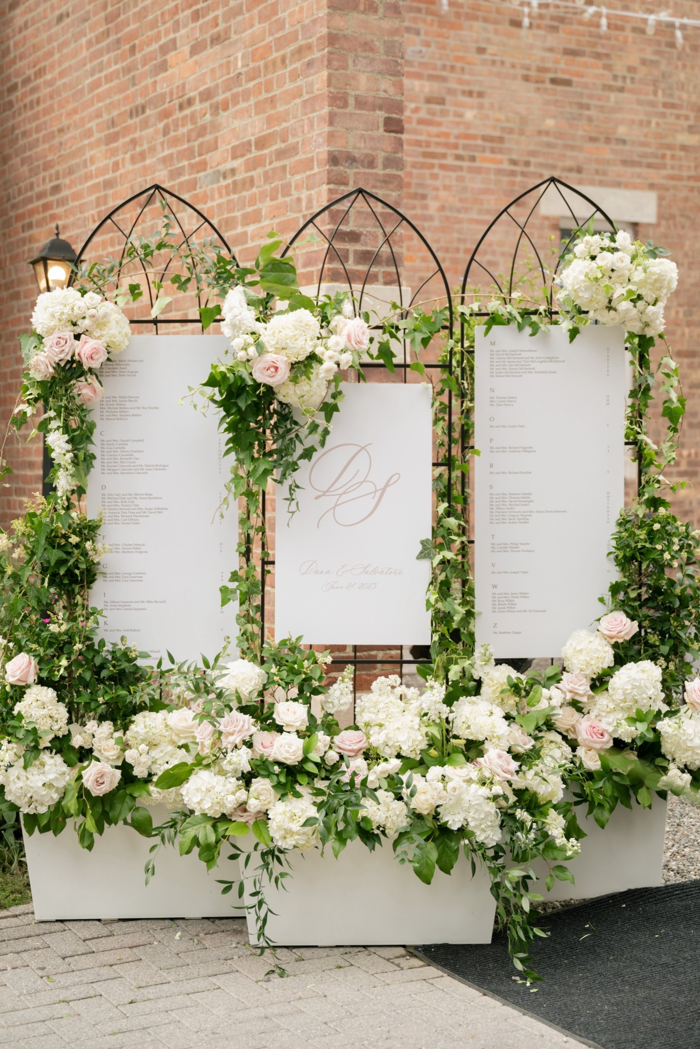 The exact garden trellis I used for this seating chart 

#LTKParties #LTKHome