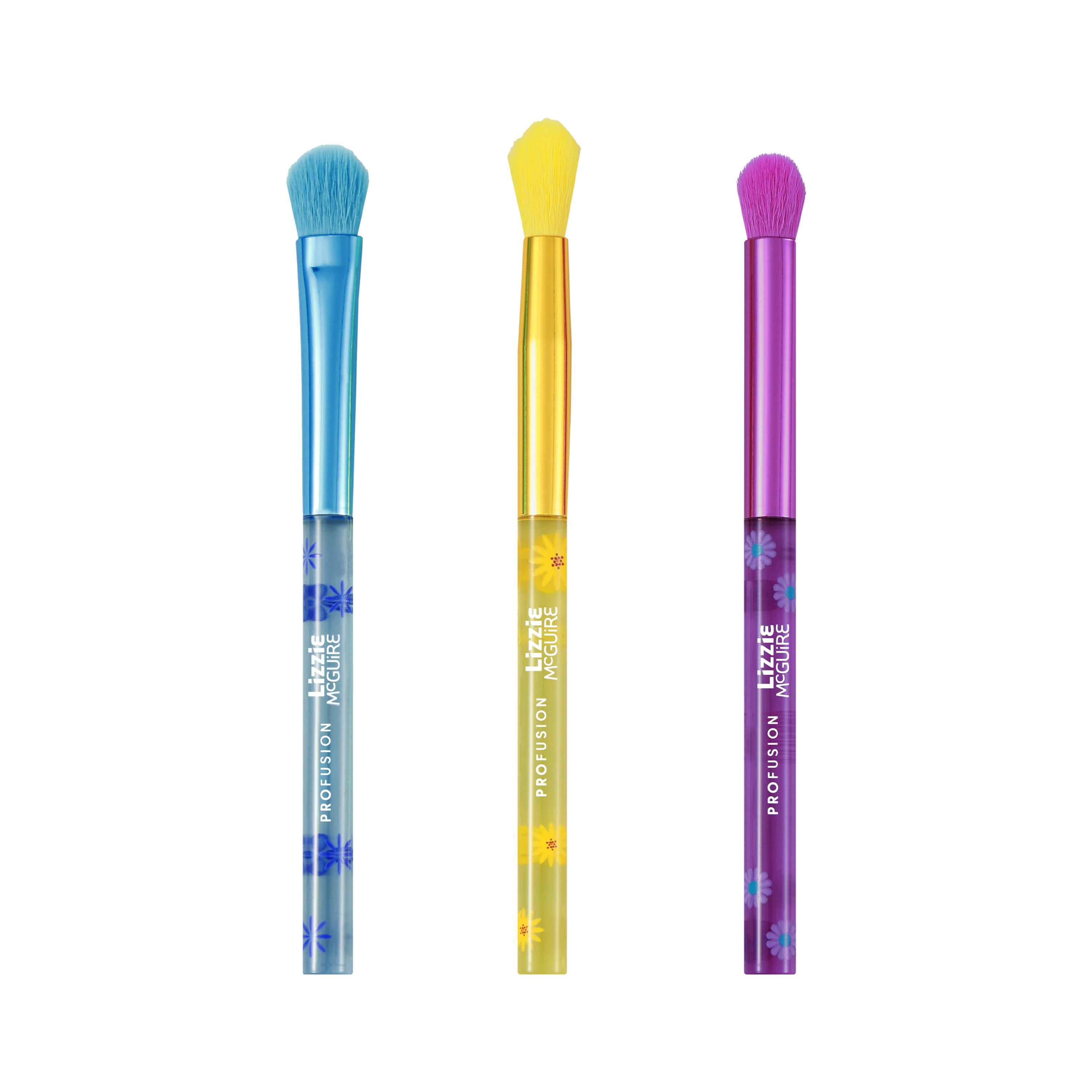 Profusion Cosmetics Lizzie McGuire - 3 PC Eye Brush Set | Walmart (US)