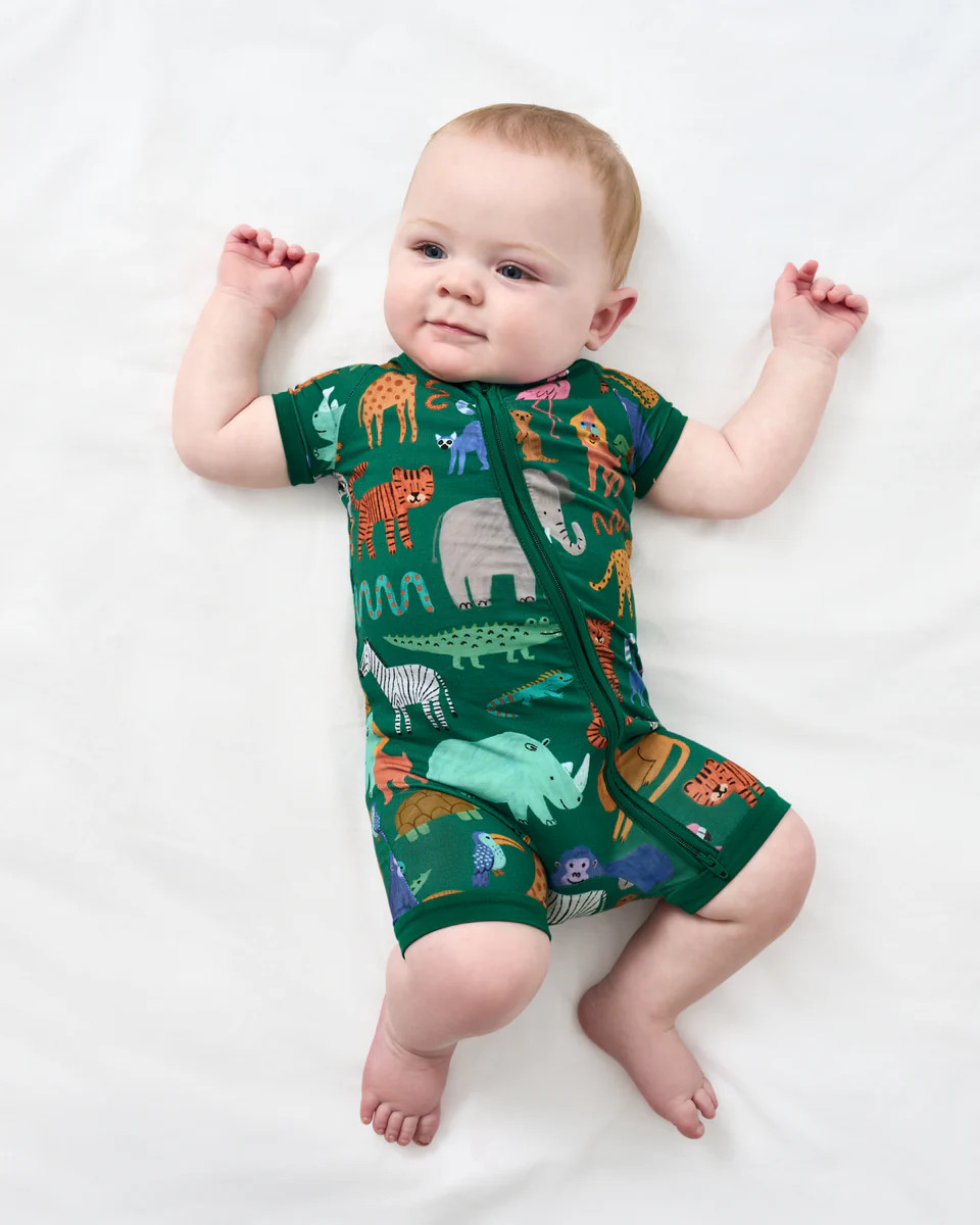 Wild Zoo Shorty Zippy | Little Sleepies