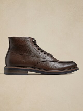 Moc-Toe Leather Boot | Banana Republic Factory
