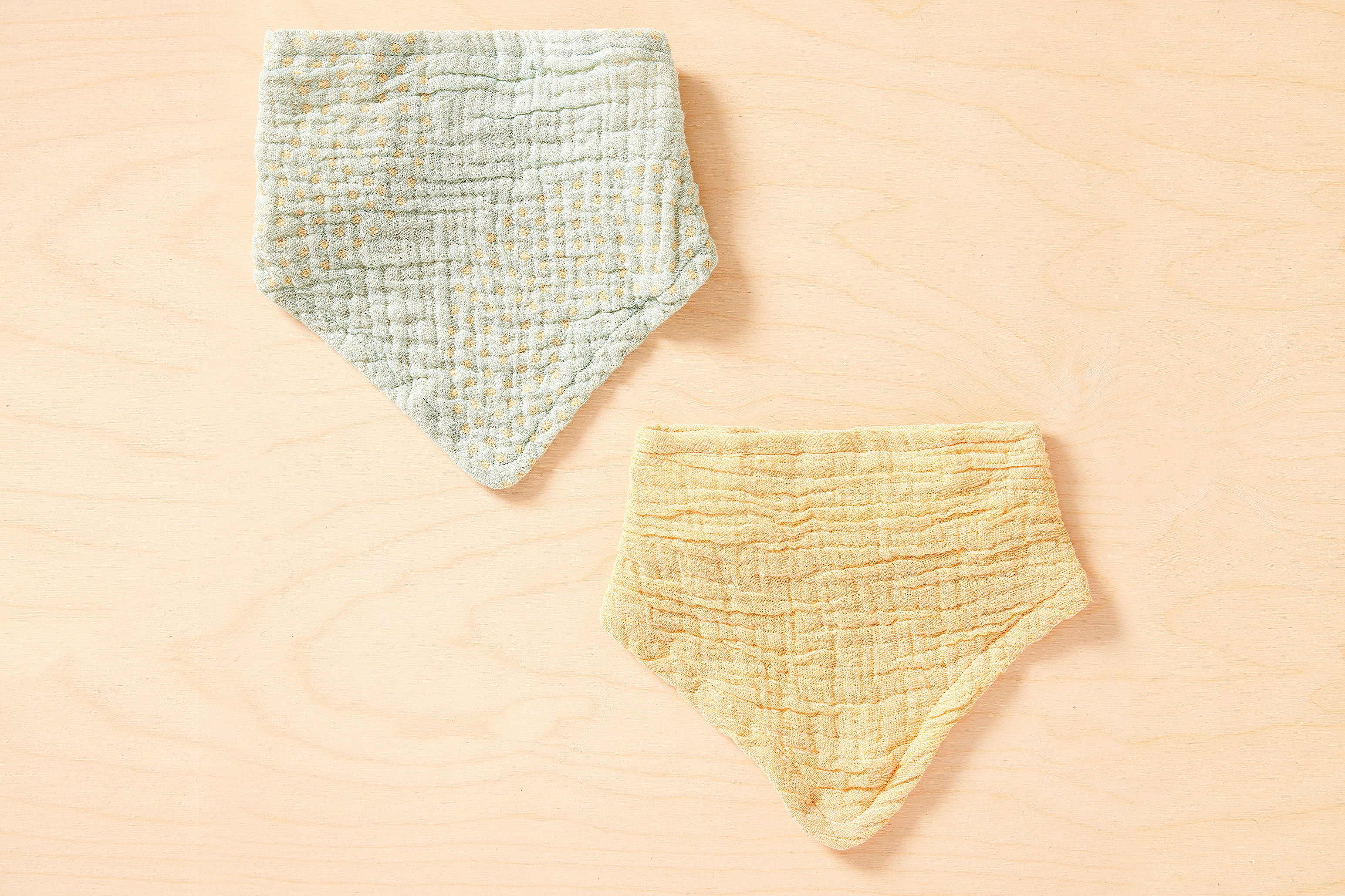 Organic Cotton Bandana Bib Set | Allswell Home