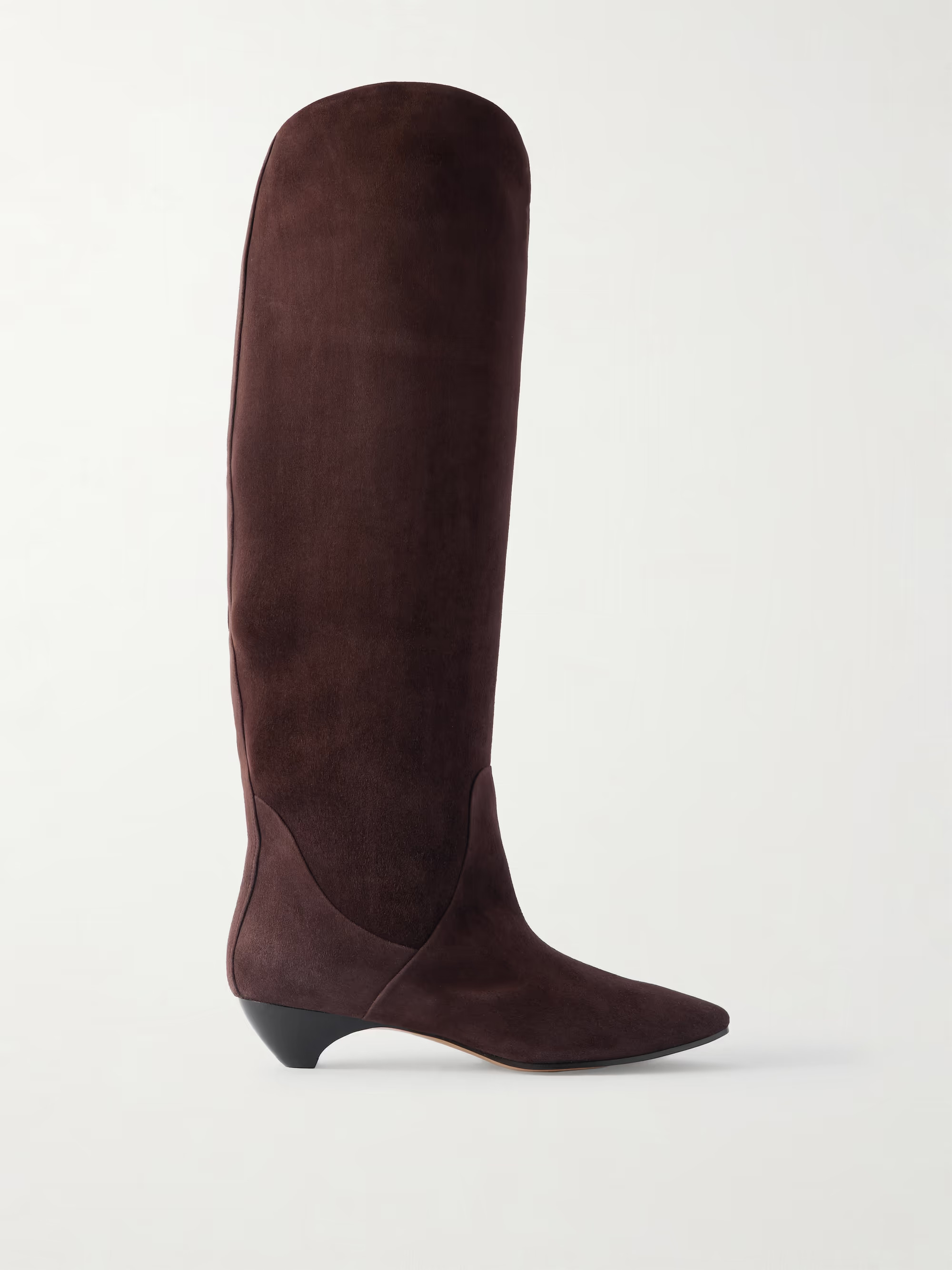 Allegra suede riding boots | NET-A-PORTER (UK & EU)