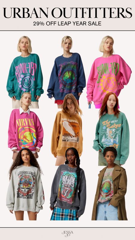 Urban Outfitters Sale | Urban Outfitters Sweatshirts | Graphic Sweatshirts | Oversized Sweatshirts 

#LTKstyletip #LTKfindsunder100 #LTKfindsunder50