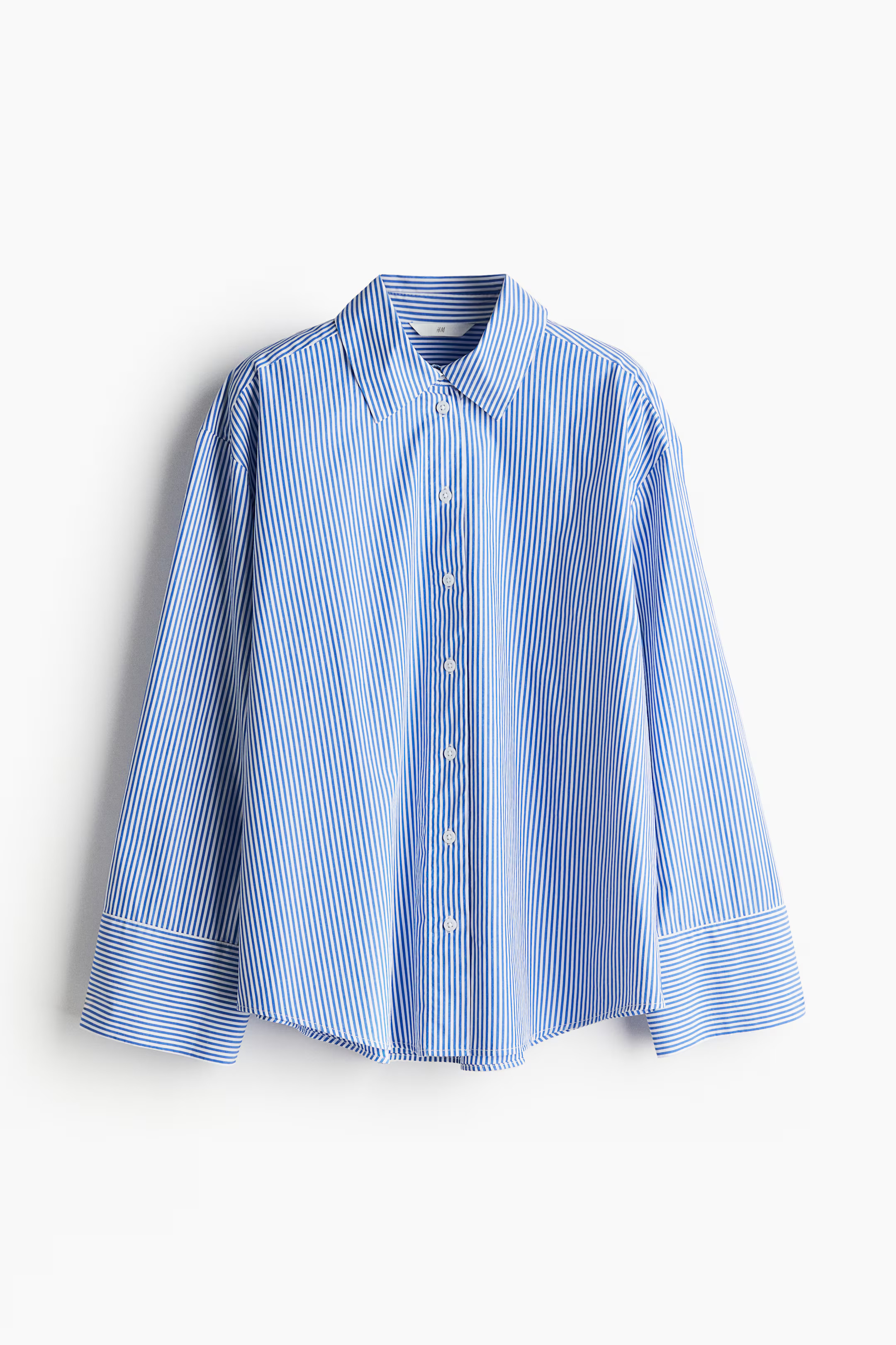 Striped cotton shirt | H&M (UK, MY, IN, SG, PH, TW, HK)