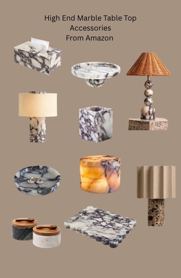 High End Marble Accessories from Amazon 

#marbleaccessories #amazonhomefinds #amazonhome

#LTKMothersDay #LTKHome #LTKSeasonal