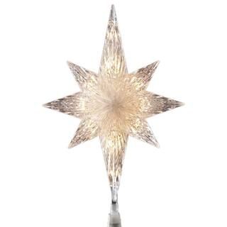 11"" Clear Crystal Star Of Bethlehem Christmas Tree Topper, Clear Lights By Northlight | Michaels® | Michaels Stores