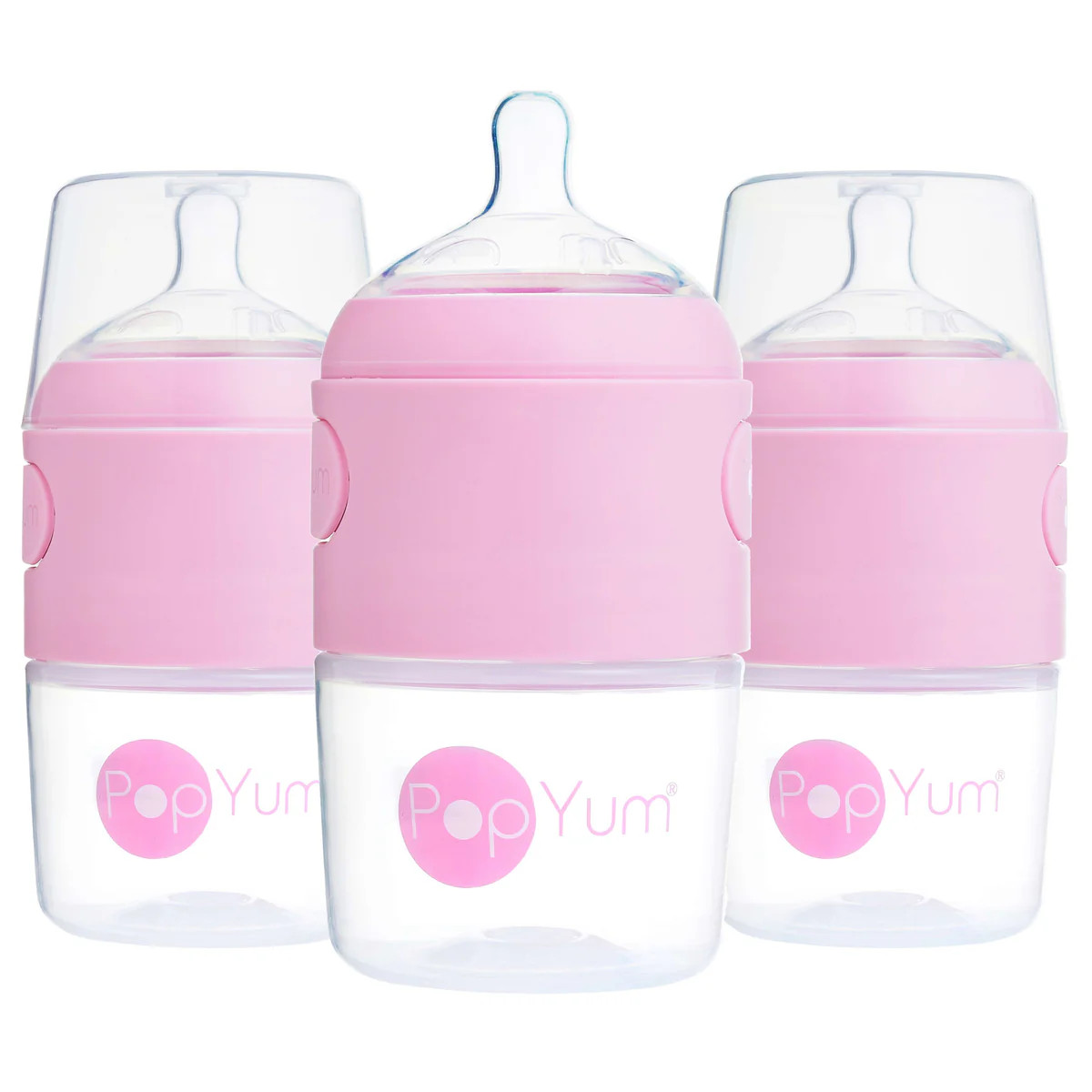 PopYum Anti-Colic Formula Making Baby Bottle, 3 pack, 5 oz., 150 ml | PopYum