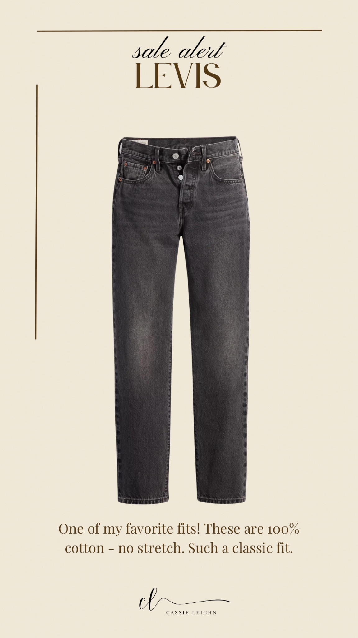 One of my favorite fits of Levi’s! I get my true size  

#LTKFindsUnder100 #LTKSaleAlert