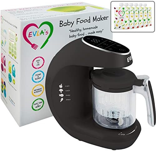 Baby Food Maker | Baby Food Processor Blender Grinder Steamer | Cooks & Blends Healthy Homemade B... | Amazon (US)