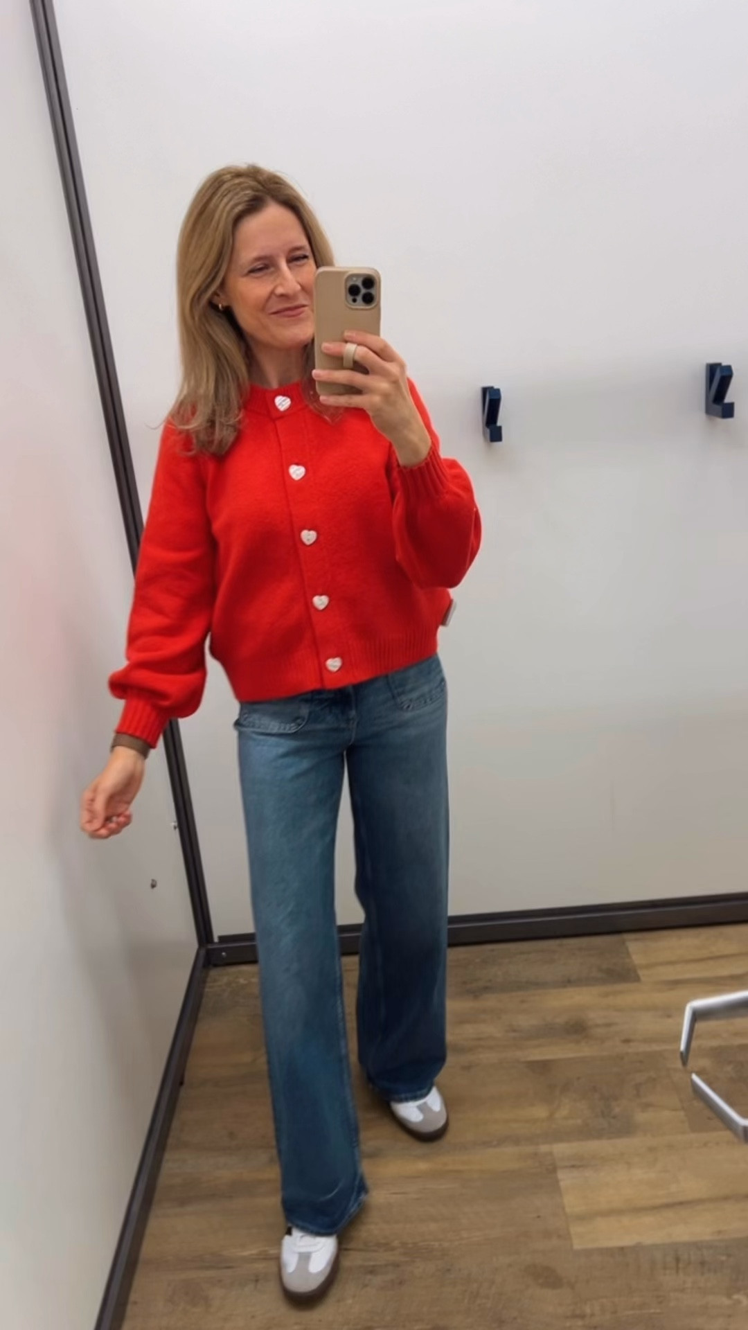 Adorable red cardigan with heart buttons at Old Navy. I’m in a medium, fits great! 

#LTKValentine