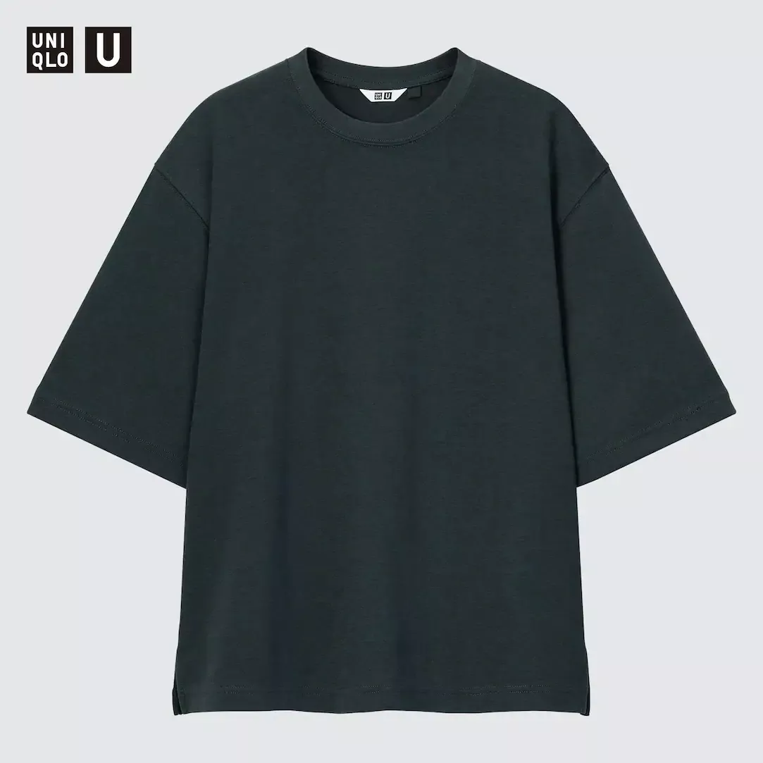 Shop looks for「AIRism Cotton T-Shirt、Linen Blend Pleated Wide