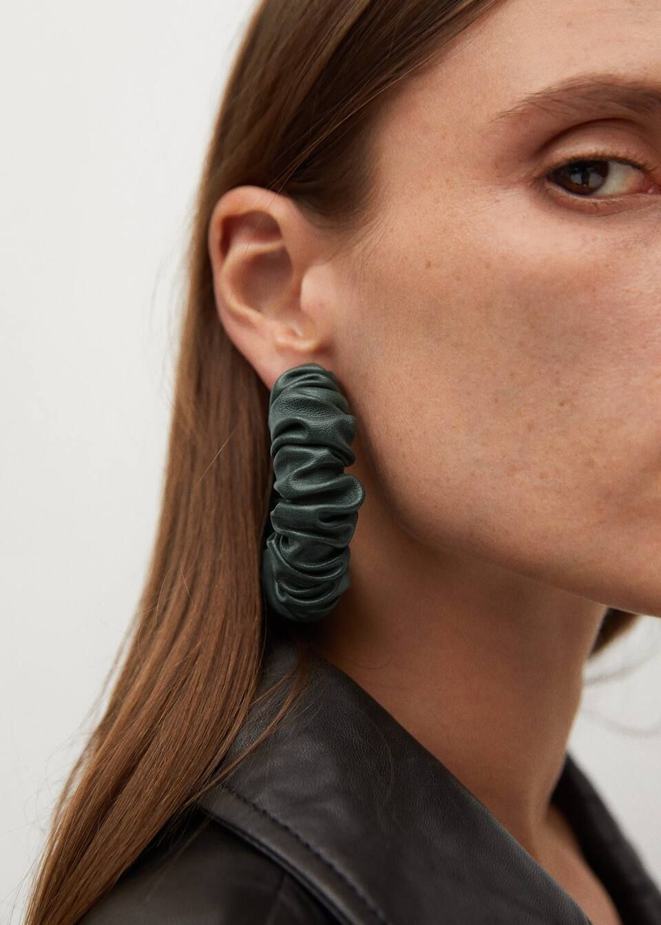 Quilted earrings | MANGO (US)